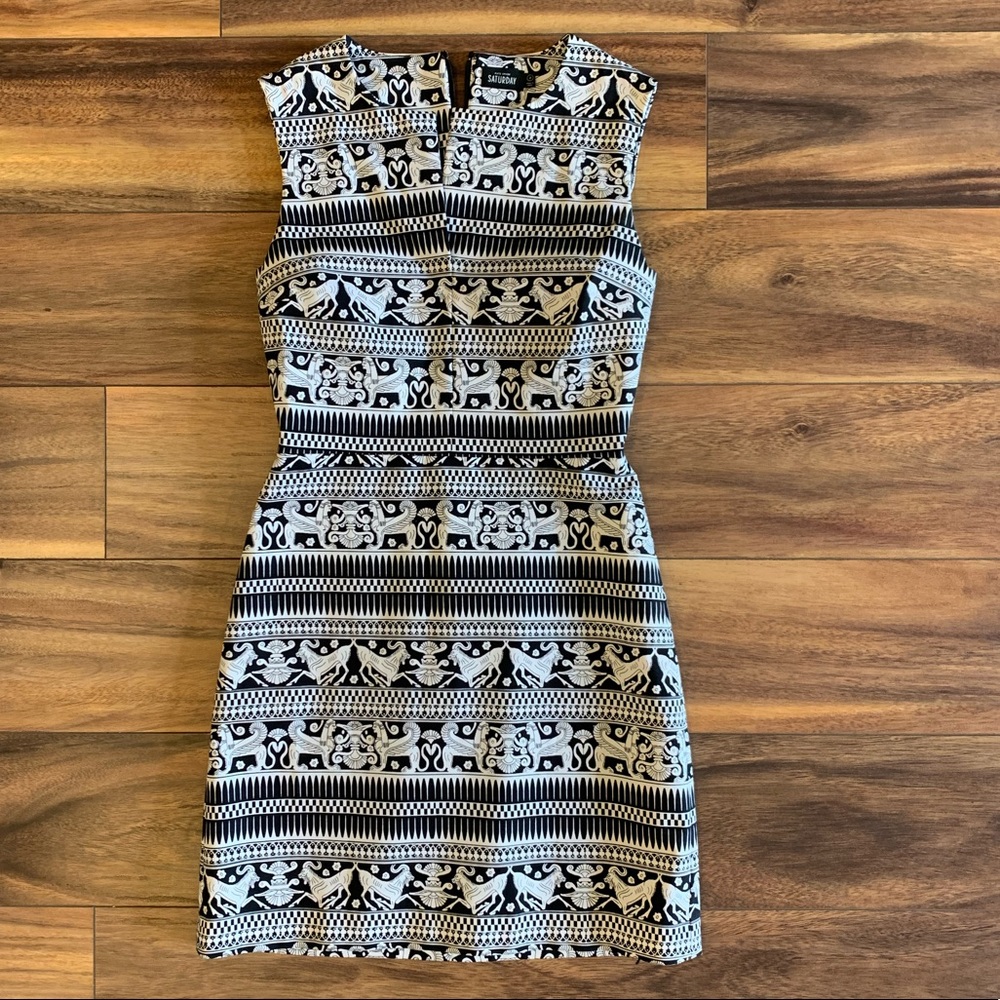 Kate Spade Saturday tribal cocktail dress